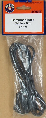 Cable base de mando Lionel 6-14191 TMCC 6 pies calibre O nuevo de Lote Antiguo | Condition: New