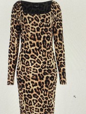 Marciano Guess Dress Leo Kleid Leoparden Neu Np 250 Euro Leopard Animal Top