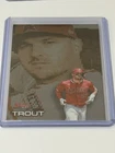 2025 Bowmans Best Pixel Portrait Refractor Mike Trout #P-9 Los Angeles Angels