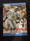Photo of 1990 Pro Set FACT Cincinnati #103 Chris Spielman Detroit Lions Football Card