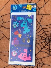 Blues Clues Vintage Sticker Sheet