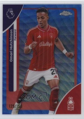2025-26 Chrome Premier League Blue RayWave Refractor /150 Omari Hutchinson 0c3h