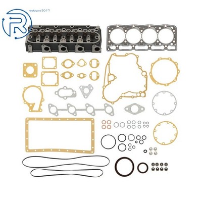 Fit for Kubota V1505 V1505D V1505T V1505E Cylinder Head W/Gasket Kit 1G091-03044