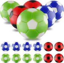 Foosball Balls, 12 Pack, Multicolor, 36Mm, 24G Each, Official Size, Replacement