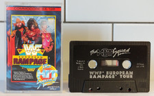 WWF Wrestling European Rampage Tour Commodore 64 CBM Cassette
