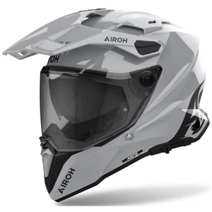 Airoh Commander 2 Adventure Motorcycle Helmet Gloss Cement Grey