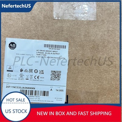 Allen-Bradley Powerflex 753 15kw AC Drive 20F11NC030JA0NNNNN US Free Tax