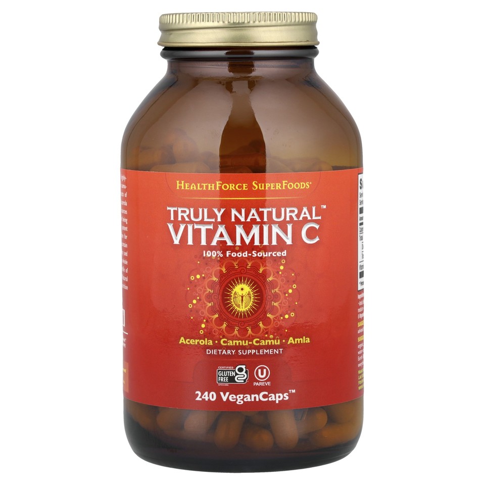 Truly Natural™ Vitamin C, 240 Vegan Caps