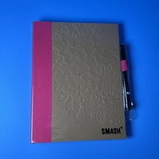 K  Company PRETTY Style SMASH Book Journal Scrapbook 8x10 Smashfolio Pink Rose