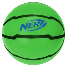 NERF Quiet Court Mini Basketball - Green