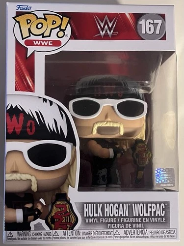 WWE Hulk Hogan NWO Wolfpac Funko Pop! Vinyl Figure #167