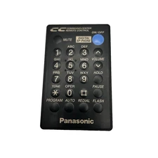 Panasonic KX-TCA2 Command Center Phone Remote Control – OEM – Tested