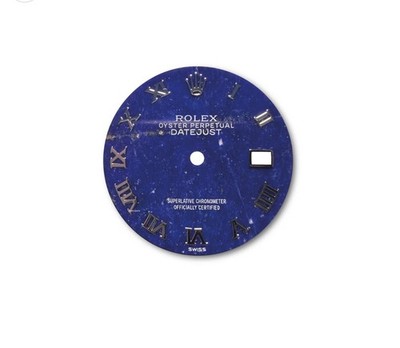 Custom Rolex Datejust 116234 Lapis Lazuli Dial Roman Silver Numerals 36 Cal 3135