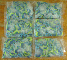 300 Custom 5/8 oz Blue & Chartreuse Walleye Hair River Jigs Hand Made in the USA