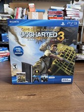 NEW SEALED Sony PS3 250GB CECH-401B Uncharted 3 Bundle GOTY edition Fast Ship!