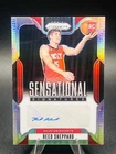 2024-25 Panini Prizm-Sensational Signatures Reed Sheppard Silver Prizm (AU, RC)