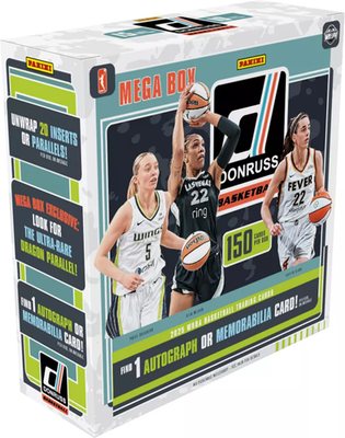 2025 Panini Donruss WNBA Basketball MEGA BOX (1) IN HAND | eBay