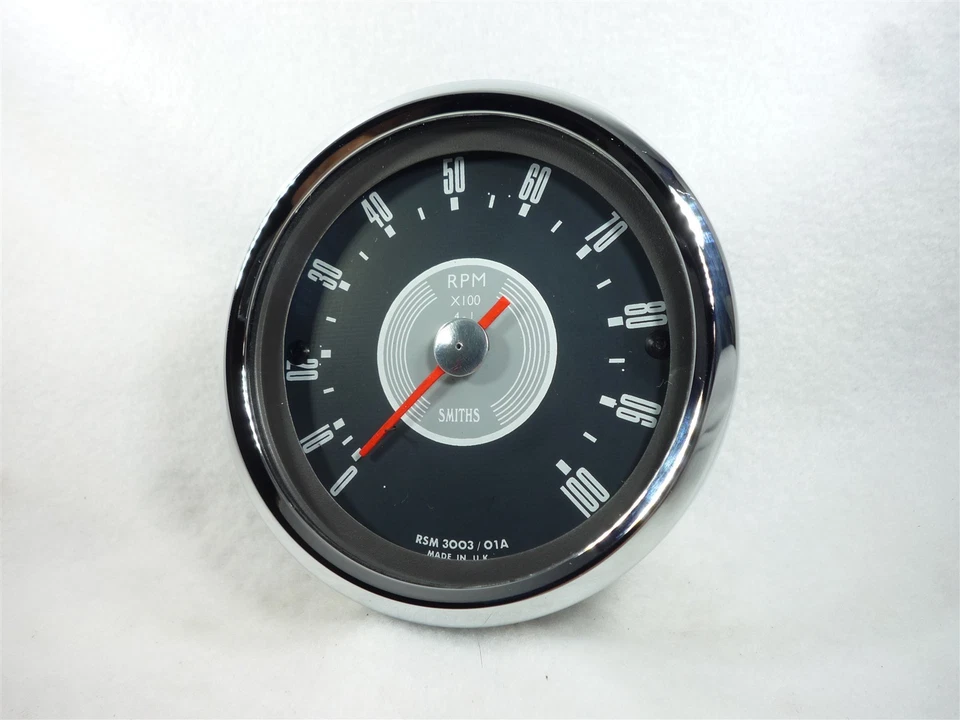 Triumph T90 T100 T120 Smiths Rev Counter TR5 TR6 BSA B44 A75 Bonneville Starfire - Image 4 of 4