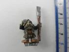 DWARF SIEGE GUN CREW MEMBER Metal MM13 Dwarfs Army Marauder Warhammer 1980s B5