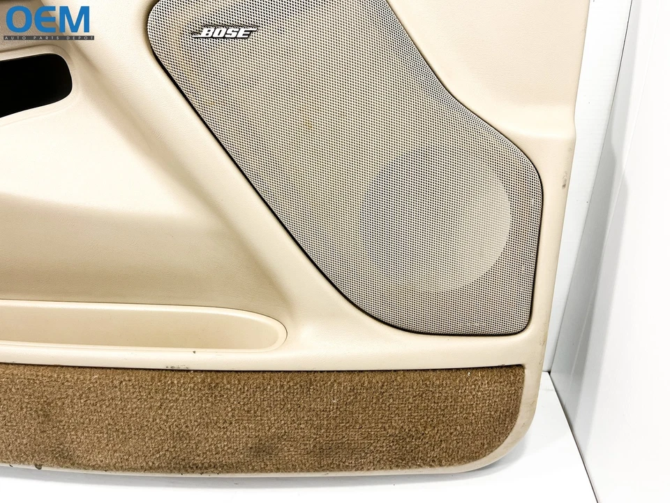 Cadillac Escalade 2003-2006 lado del conductor izquierdo panel puerta delantera moldura pizarra OEM Foto 2 de 4