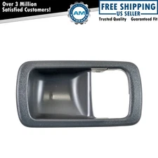 Gray Interior Inside Inner Door Handle Bezel Driver Side Left LH for 92-96 Camry