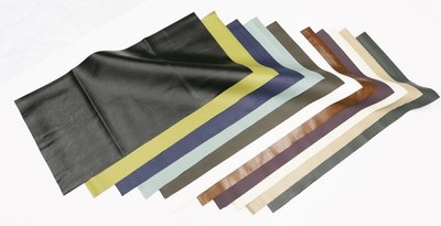 Beautiful  leather cow hide 2-3 oz. Clean Straight Cut Precut Upholstery Pieces