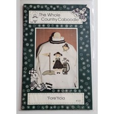 The Whole Country Caboodle Fore'ticia Applique Pattern 1993 Golf Uncut