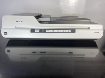 #ad #ad Epson WorkForce GT 1500 Color Document Scanner NO power adapter $44.96