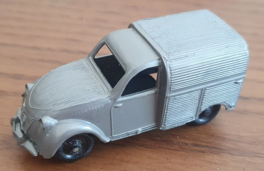 Voiture miniature BONUX clé Citroen 2 CV N°15 1/48 - Photo 1/4