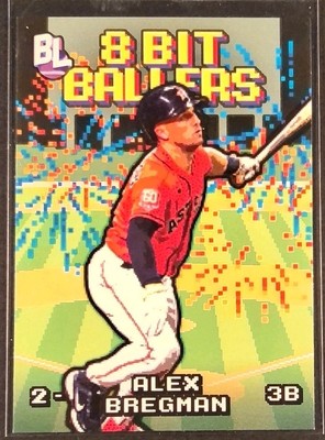 2023 Topps Big League 8 Bit Ballers #8B-10 - Alex Bregman - Astros