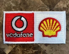 RARE Official Ferrari F1 Vodafone Shell Uniform Patch - Michael Schumacher