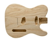 Genuine WD Music USA Made Telecaster Extra Light Body Unfinished Swamp Ash