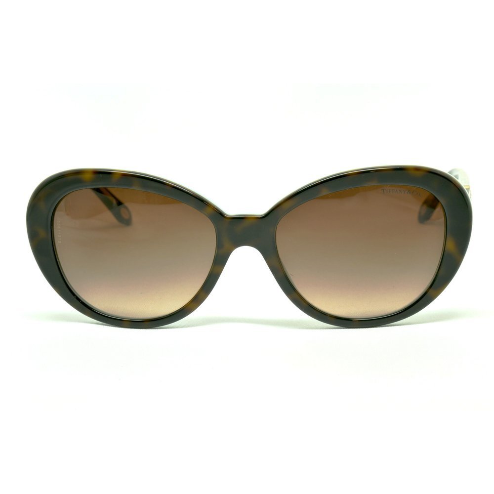 Tiffany & Co Sunglasses TF4118B 81343B 55mm Havana Azure