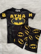 H M Boys snugfit Pajama Set Batman Size 8Y