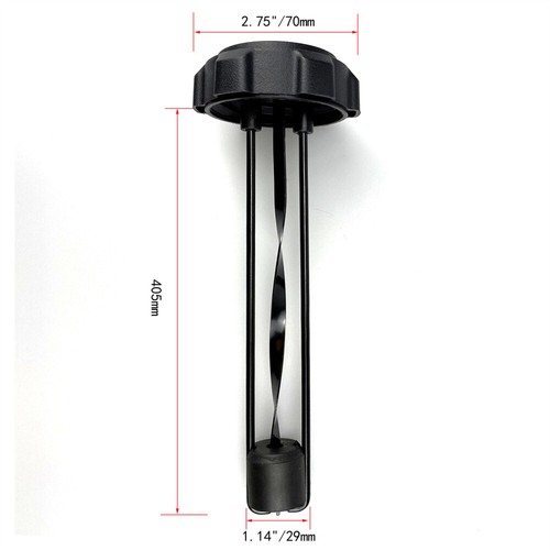 16" Front Fuel Cas Cap Gauge 1240119 For Polaris Ranger 500 700 UTV 400 2004-14 - Picture 2 of 6