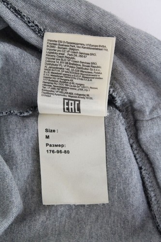 Lee Sweatshirt Men's M Sweater round Neck Long Sleeve Pattern Blend - Picture 6 of 7