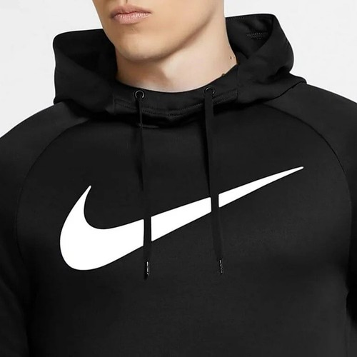 Nike Sportswear Uomo Therma-Fit Pullover Felpa con Cappuccio Nero CU6238-010 - Foto 17 di 17