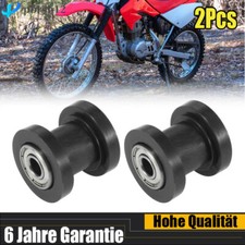 2Stk Kettenspanner Kettenrolle Kettenführungsrolle Rolle Motorrad QUAD ATV 8mm