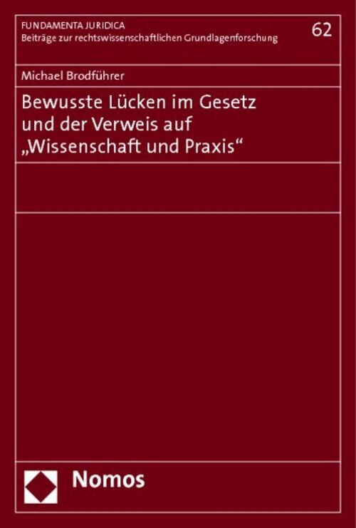 Michael Brodführer | Bewusste Lücken im Gesetz und der Verweis auf... - Michael Brodführer