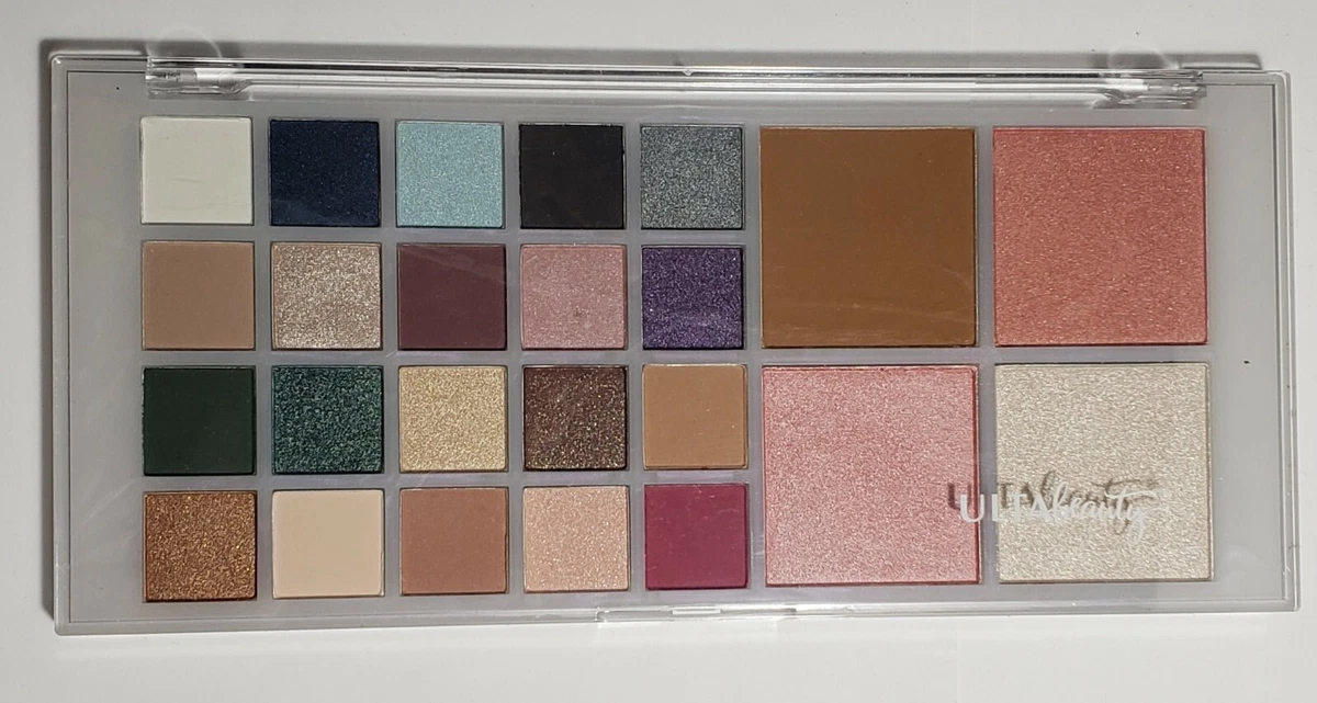 ULTA BEAUTY 24 pc COLOR EYE SHADOW FACE PALETTE NEW Shimmer