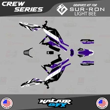 Graphics Kit for Surron Light Bee (All Years) Crew - PURPLE