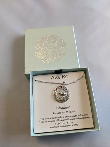 Ava Ro Sterling Silver Elephant 