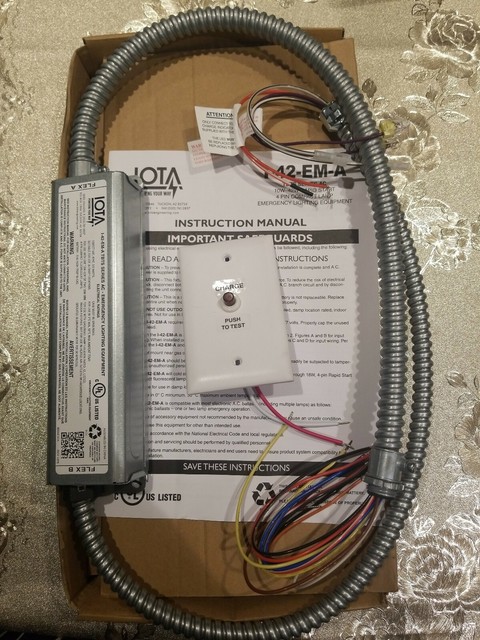 IOTA I-42-EM-A TBTS Series AC Emergency Lighting Equipment 120-277V | eBay