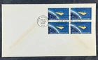 Scott 1183 - 1962 4¢ Project Mercury US Man in Space 4 First Day of Issue Stamps