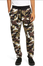 Rag Bone City Camo Prospect Jogger Sweatpants Army Multi Digital Camo NWT