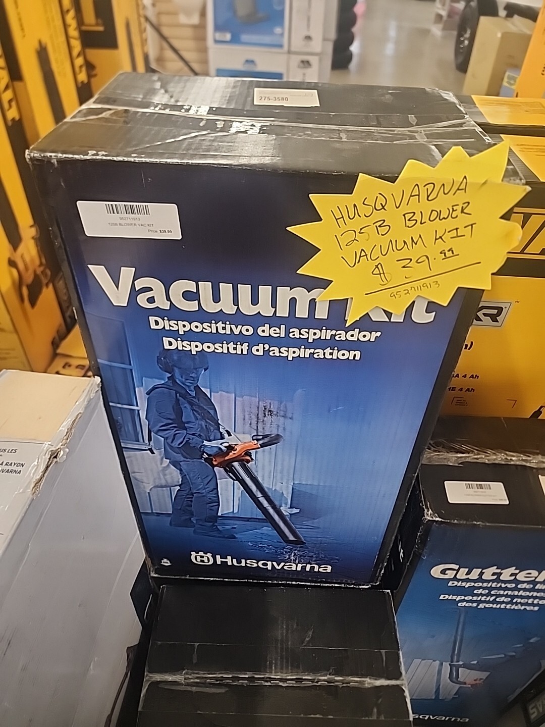 Husqvarna Vac Kit - 952711913 For 125 BX or BVX