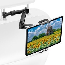 Soporte ajustable para tableta para reposacabezas de coche