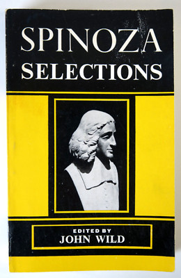 Spinoza Selections Ed by John Wild Modern Student Library -Vintage 1958 PB