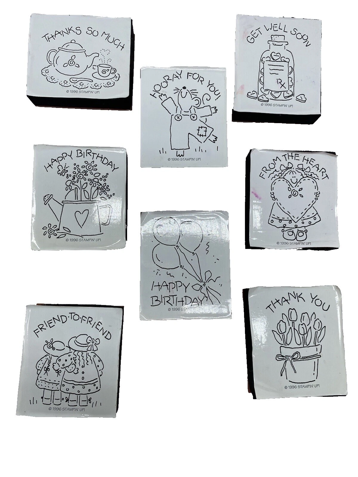 Штампы для творчества Stampin 'Up! пенные слова и фразы