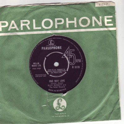 CLIFF BENNETT AND THE REBEL ROUSERS ONE WAY LOVE  1964 CLASSIC